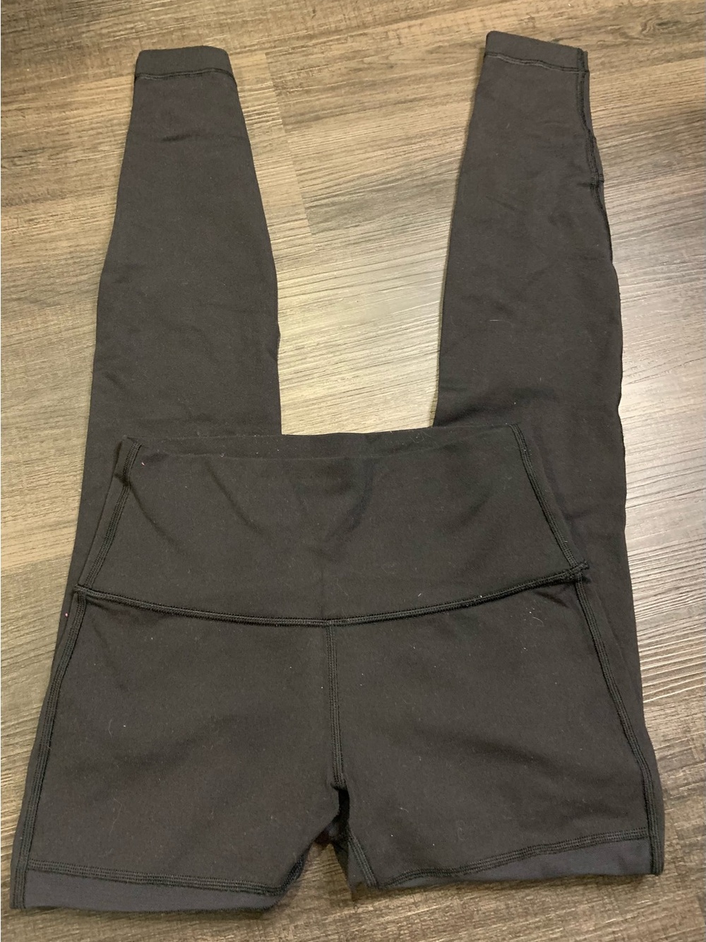 Black High-Rise Women’s Lululemon Mesh Leggings